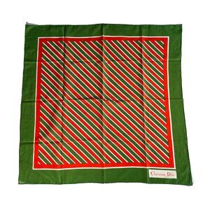 Vintage Christian Dior Cotton Scarf